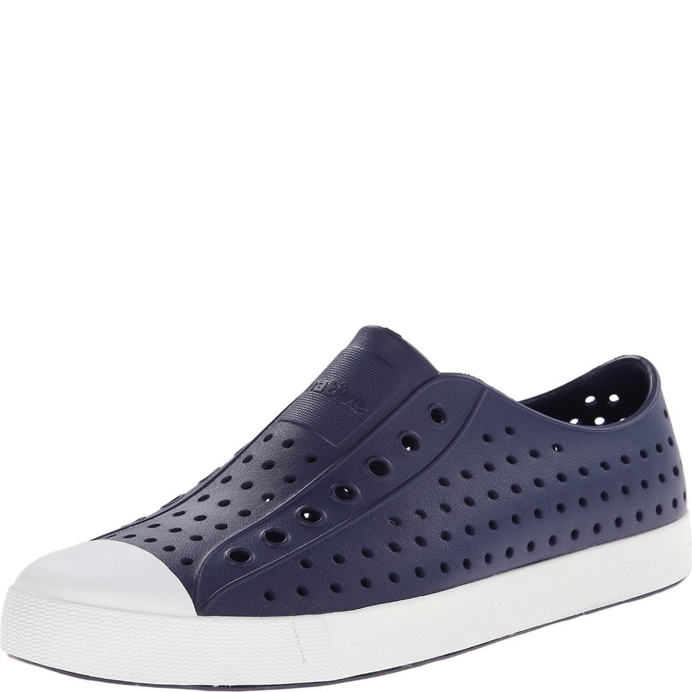 NATIVE SHOES, JEFFERSON, LIGHTWEIGHT SNEAKER FOR ADULTS, REGATTA BLUE/SHELL